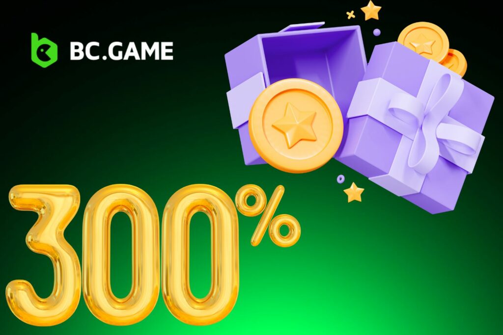 Beanspruchen Sie Ihren 300% Bonus mit BC Game Wetten bei Hash Game