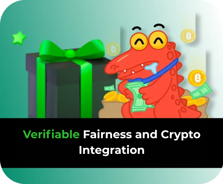 Provably Fair System and Cryptocurrency Support